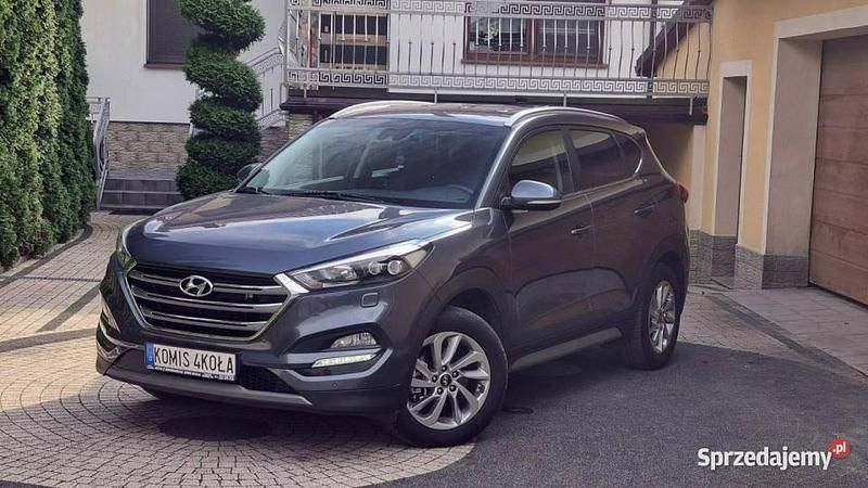 Grafitowy (metalik) Używany 2017 Hyundai Tucson SUV | 61 900 zł (Uczciwa cena) - Obraz 1/4