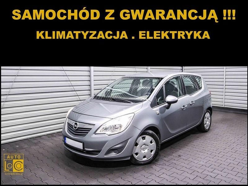 Szary (metalik) Używany 2012 Opel Meriva Minivan | 16 888 zł (Dobra cena) - Obraz 1/4
