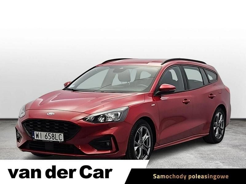 Czerwony Używany 2020 Ford Focus ST-Line Kombi | 69 900 zł (Dość drogi) - Obraz 1/4