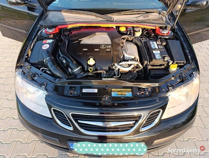 Używany Saab 9-3 Vector 2005 Czarny Sedan/Limuzyna