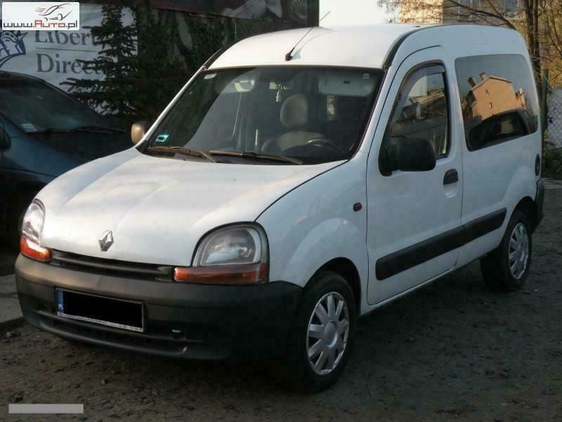 Używany Renault Kangoo 65 KM (47 kW) 2002 Biały Minivan