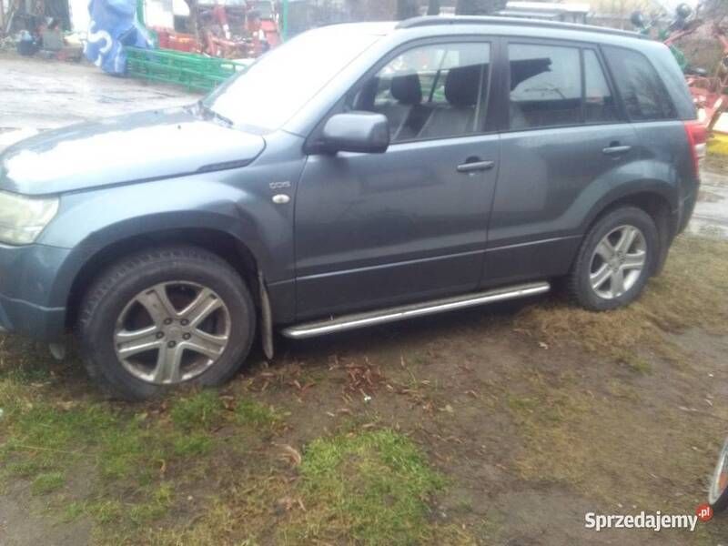 Szary Używany 2006 Suzuki Grand Vitara SUV | 12 500 zł - Obraz 1/4