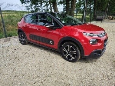 Bordowy Używany 2018 Citroën C3 Hatchback | 19 999 zł - Obraz 1/4