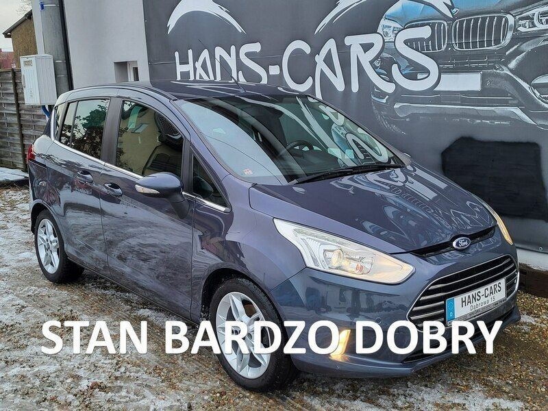 Szary Używany 2013 Ford B-MAX Minivan | 24 800 zł (Uczciwa cena) - Obraz 1/4