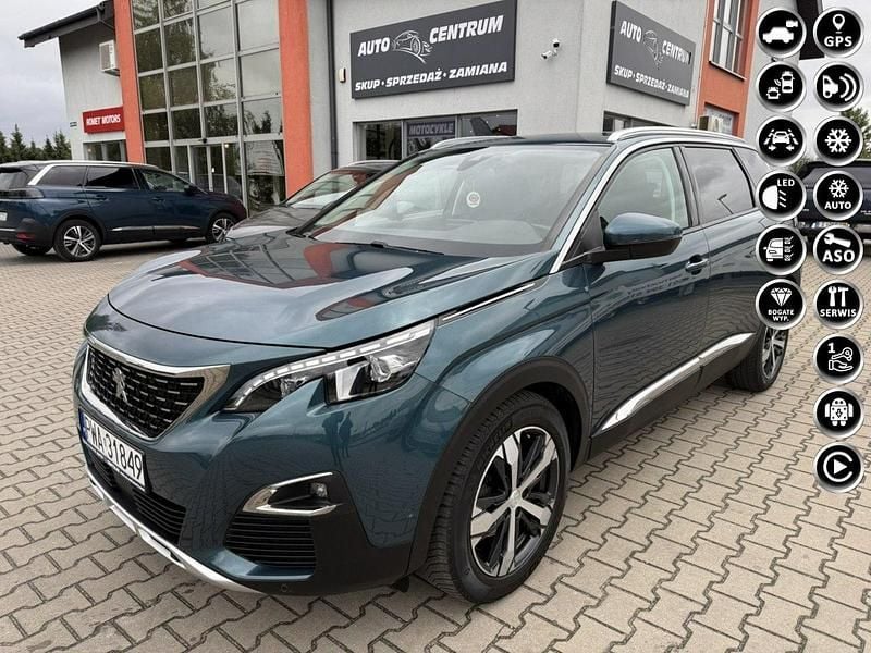 Inny (metalik) Używany 2018 Peugeot 5008 Minivan | 54 900 zł (Super Cena) - Obraz 1/4