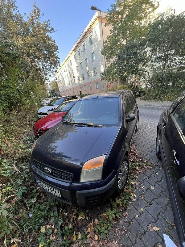 Niebieski ciemny (metalik) Używany 2006 Ford Fusion Hatchback | 5500 zł (Uczciwa cena) - Obraz 1/3