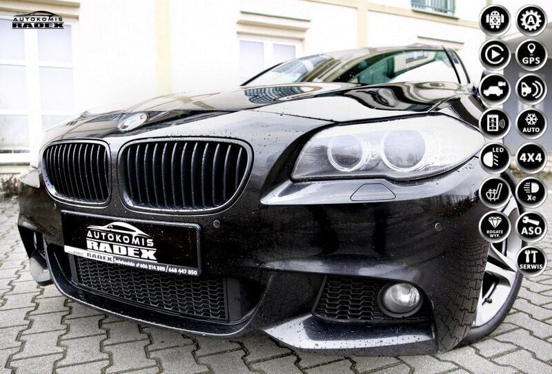 Czarny Używany 2011 BMW 535 Sedan/Limuzyna | 53 900 zł (Dobra cena) - Obraz 1/4