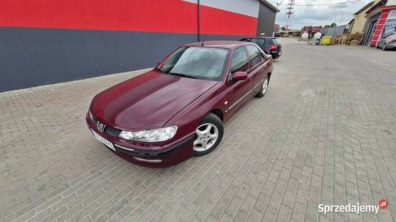 Bordowy Używany 2000 Peugeot 406 Sedan/Limuzyna | 1000 zł - Obraz 1/4
