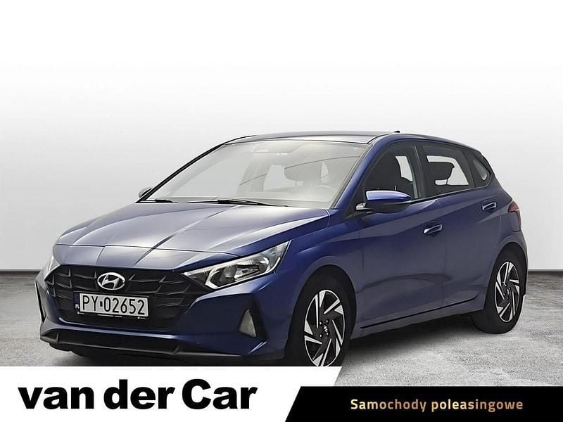 Niebieski Używany 2022 Hyundai i20 Comfort Hatchback | 43 900 zł (Dobra cena) - Obraz 1/4