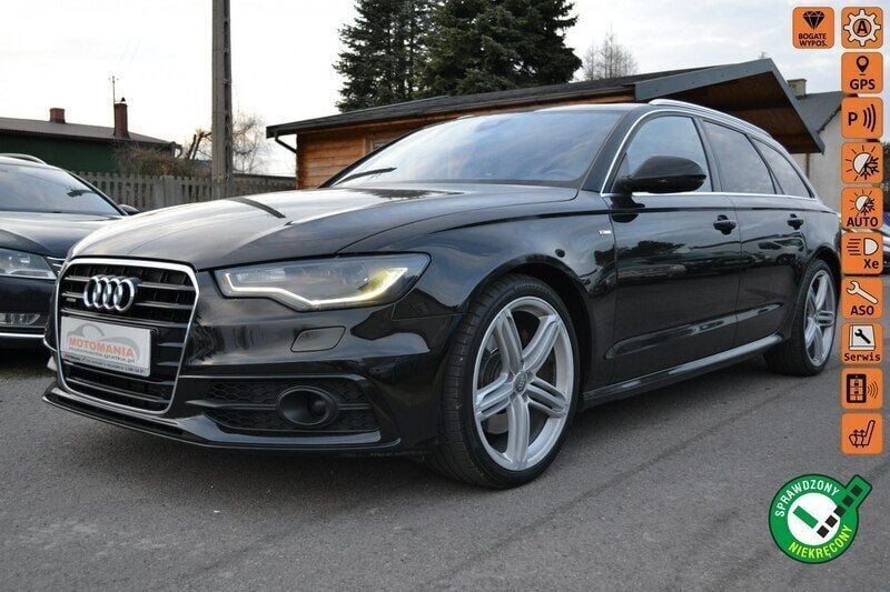 Czarny Używany 2013 Audi A6 S-Line Sedan/Limuzyna | 59 999 zł (Uczciwa cena) - Obraz 1/4