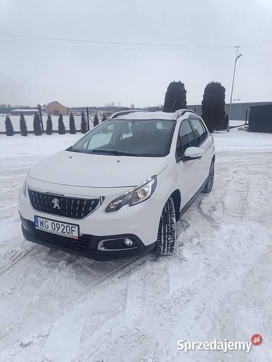 Biały Używany 2017 Peugeot 2008 SUV | 29 900 zł (Super Cena) - Obraz 1/4