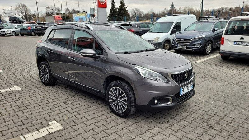 Szary Używany 2019 Peugeot 2008 Active SUV | 59 800 zł (Dość drogi) - Obraz 1/4