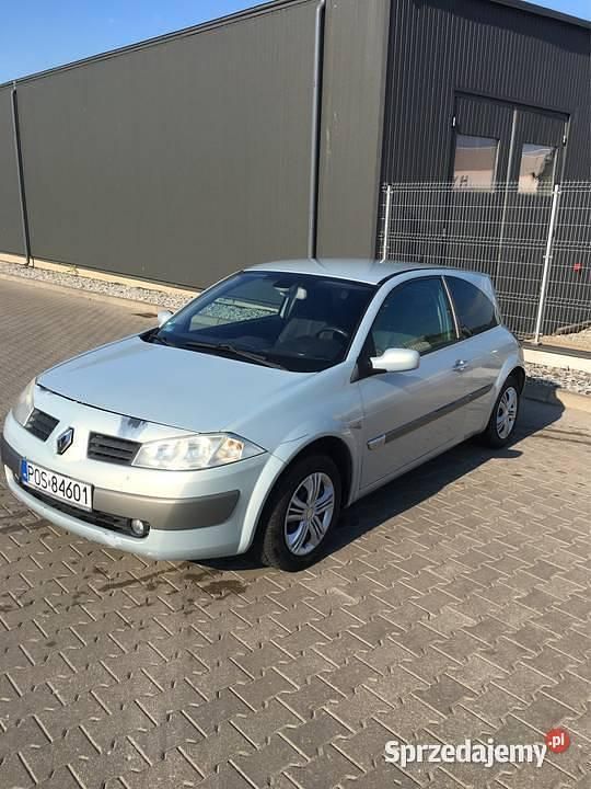 Srebrny Używany 2003 Renault Mégane II Hatchback | 4100 zł (Uczciwa cena) - Obraz 1/4