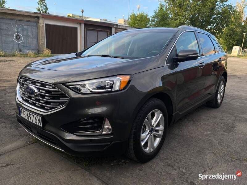 Szary Używany 2019 Ford Edge SEL SUV | 92 000 zł (Uczciwa cena) - Obraz 1/4