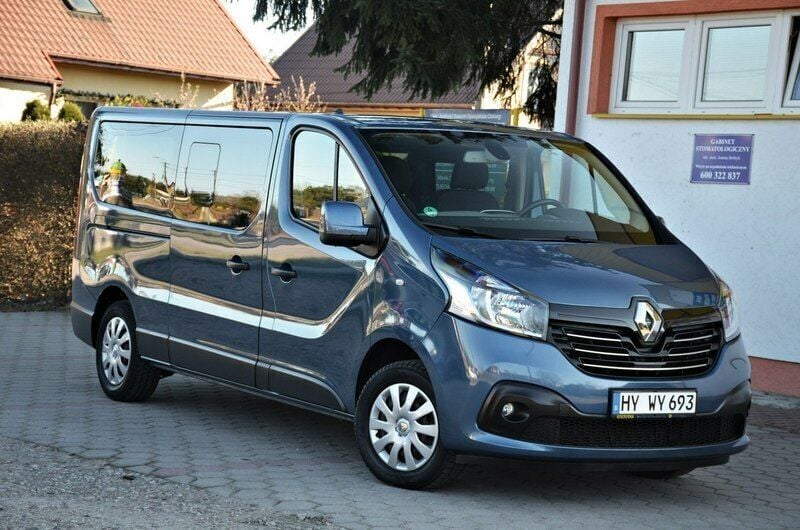 Niebieski (metalik, perła) Używany 2019 Renault Trafic Van | 84 900 zł (Uczciwa cena) - Obraz 1/4