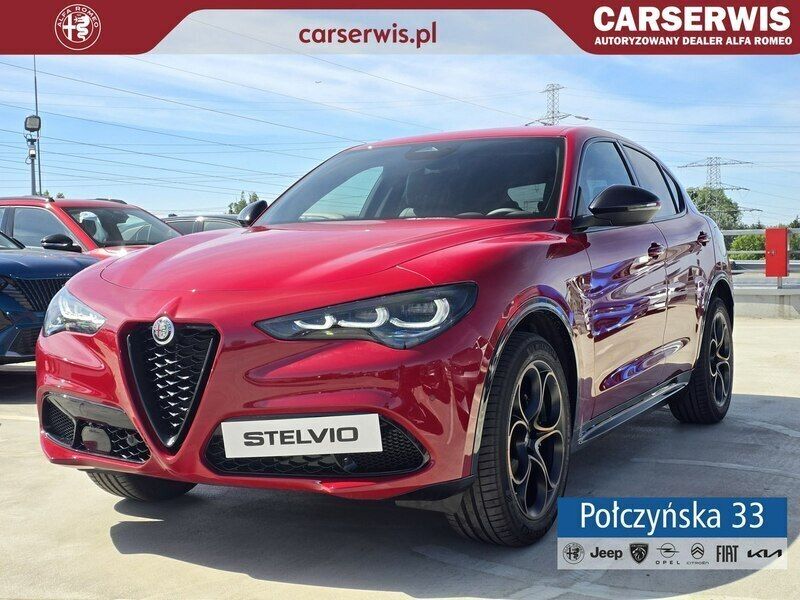 Czerwony Nowe 2025 Alfa Romeo Stelvio SUV | 245 890 zł - Obraz 1/4