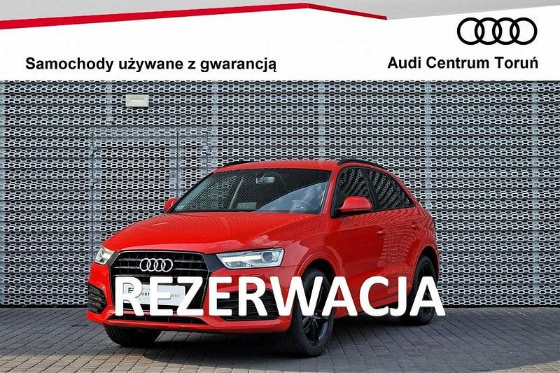 Czerwony (metalik) Używany 2016 Audi Q3 SUV | 115 900 zł - Obraz 1/1