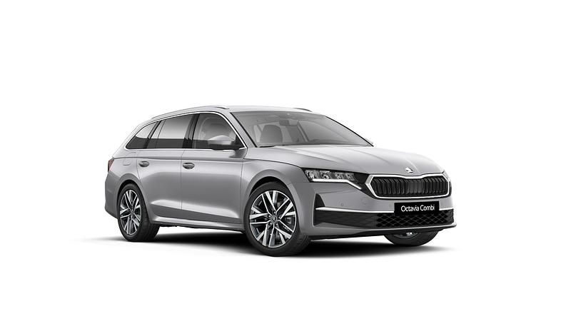 Srebrny brillant metalizowany Nowe 2026 Skoda Octavia Selection Kombi | 174 450 zł (Uczciwa cena) - Obraz 1/4