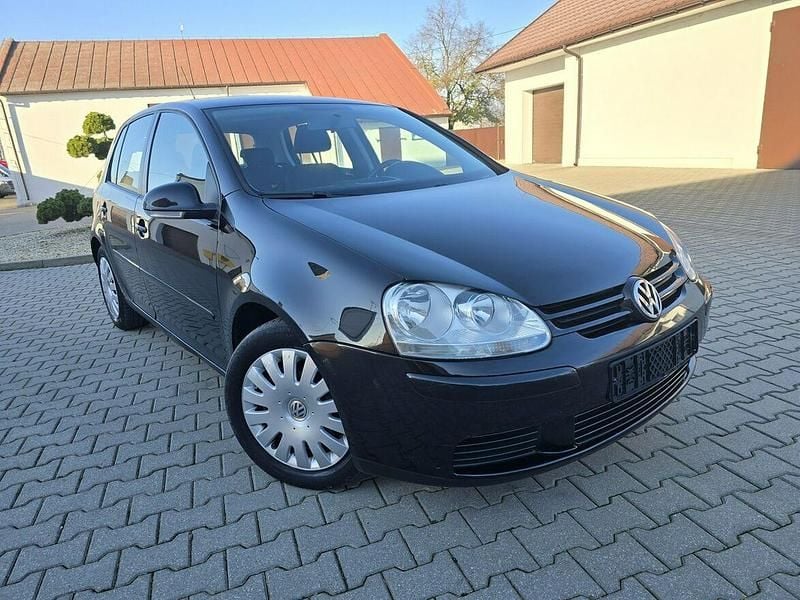 Czarny Używany 2007 VW Golf V Hatchback | 13 900 zł (Uczciwa cena) - Obraz 1/4