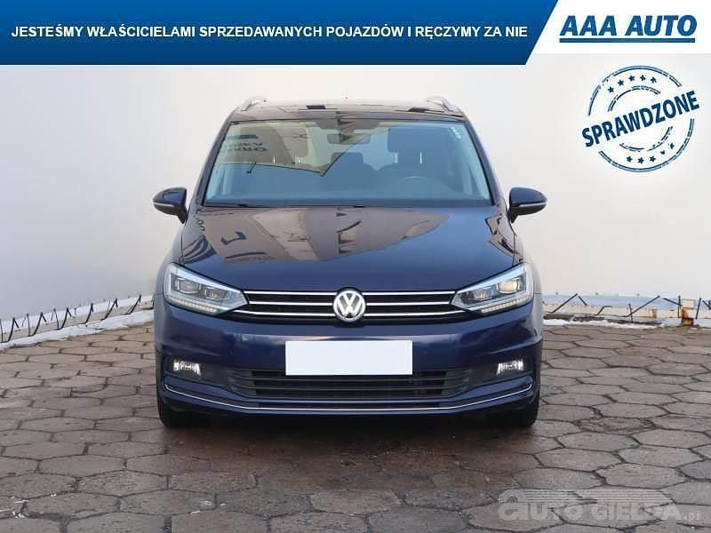Używany VW Touran 150 KM (110 kW) 2017 Błękitny Minivan