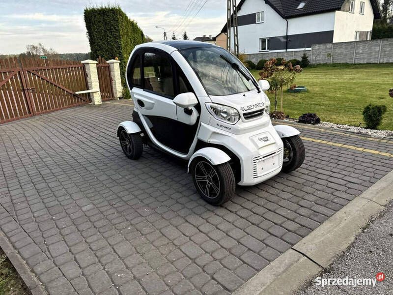 Biały Używany 2021 Aixam Microcar Hatchback | 21 500 zł - Obraz 1/4