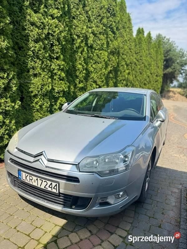 Srebrny Używany 2008 Citroën C5 Sedan/Limuzyna | 13 000 zł (Dość drogi) - Obraz 1/4