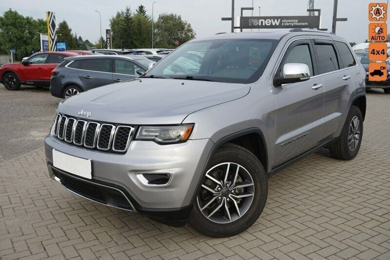 Szary Używany 2020 Jeep Grand Cherokee Limited SUV | 167 900 zł - Obraz 1/4