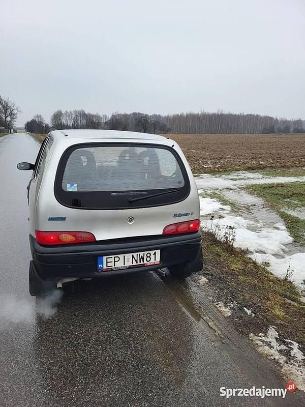 Używany Fiat Seicento 1998 Szary Hatchback