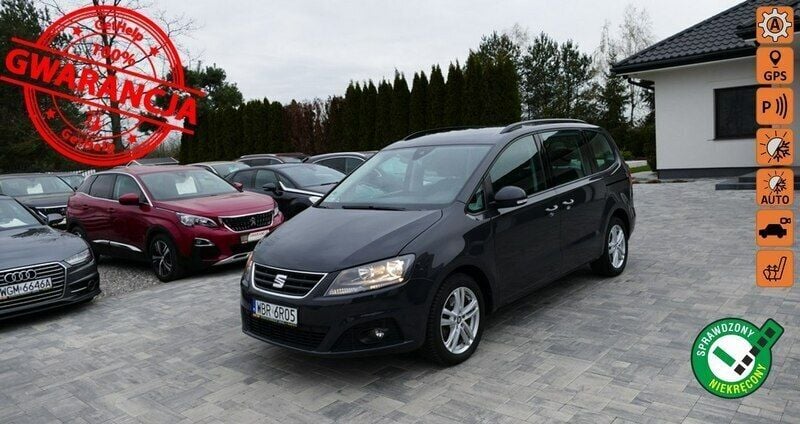 Szary (metalik) Używany 2019 Seat Alhambra Minivan | 73 900 zł (Uczciwa cena) - Obraz 1/4