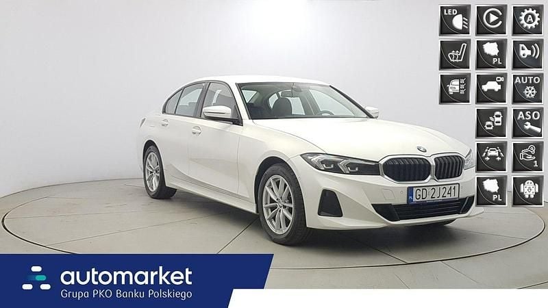 Biały Używany 2023 BMW 318 Shadowline Sedan/Limuzyna | 129 850 zł (Super Cena) - Obraz 1/4