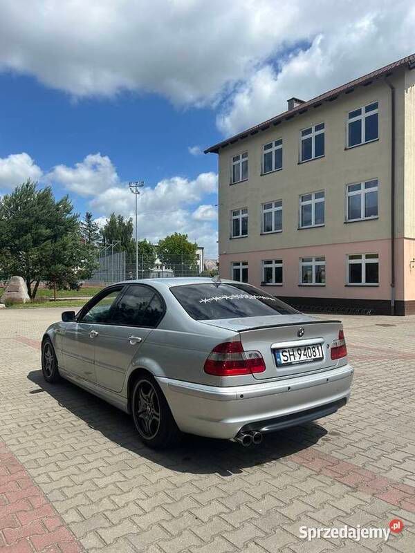 Srebrny Używany 2003 BMW 320 Sedan/Limuzyna | 15 500 zł - Obraz 1/4