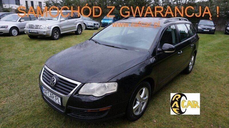 Czarny Używany 2006 VW Passat Kombi | 13 999 zł (Dość drogi) - Obraz 1/4