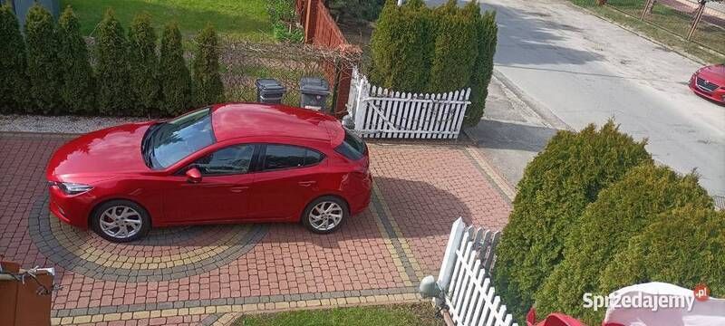 Używany Mazda 3 2017 Bordowy Hatchback