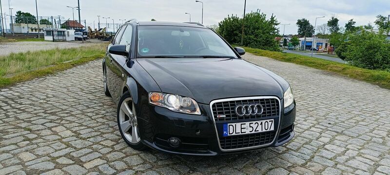 Czarny Używany 2007 Audi A4 Kombi | 15 200 zł (Uczciwa cena) - Obraz 1/4