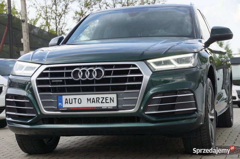 Zielony Używany 2017 Audi Q5 S-Line SUV | 119 700 zł (Drogi) - Obraz 1/4