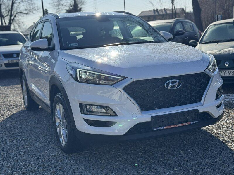Używany Hyundai Tucson 135 KM (99 kW) 2019 Biały SUV