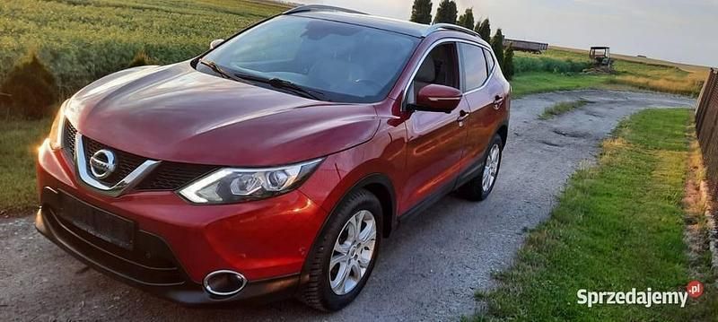 Bordowy Używany 2014 Nissan Qashqai SUV | 38 000 zł (Uczciwa cena) - Obraz 1/4