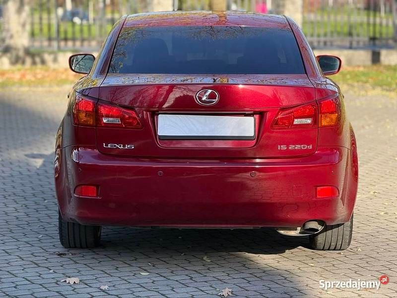 Używany Lexus IS220 2008 Bordowy Sedan/Limuzyna