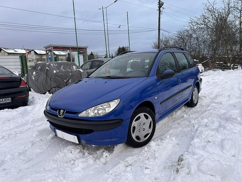 Niebieski Używany 2004 Peugeot 206 Kombi | 3699 zł (Uczciwa cena) - Obraz 1/4