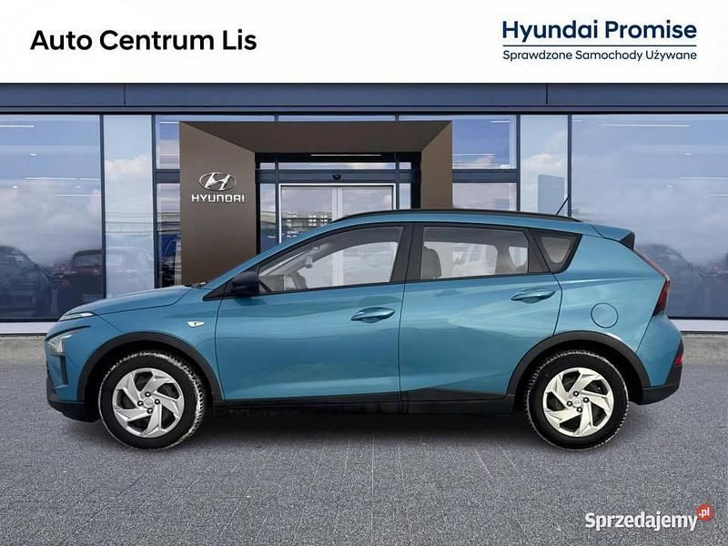 Niebieski Używany 2022 Hyundai Bayon Pure SUV | 49 900 zł (Dość drogi) - Obraz 1/4