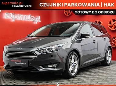 Szary Używany 2015 Ford Focus Kombi | 28 900 zł (Uczciwa cena) - Obraz 1/4