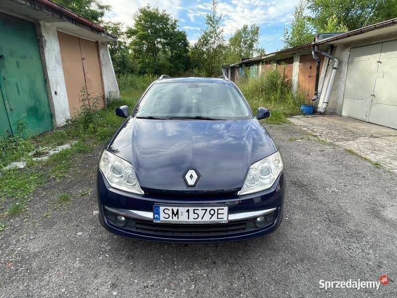 Granatowy Używany 2008 Renault Laguna III Sedan/Limuzyna | 24 500 zł - Obraz 1/4