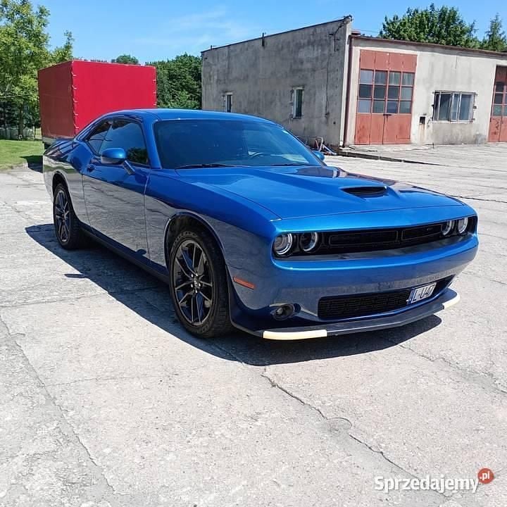 Niebieski Używany 2022 Dodge Challenger Coupe | 129 000 zł (Uczciwa cena) - Obraz 1/4