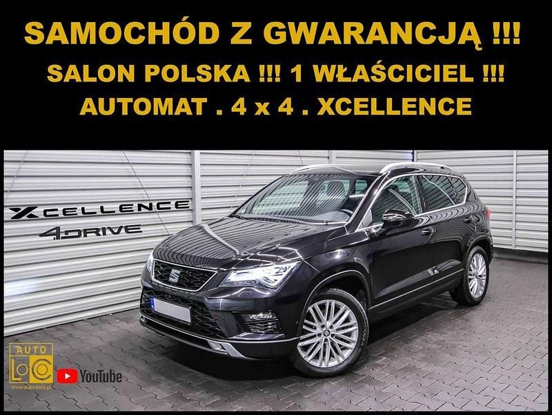 Czarny (metalik) Używany 2019 Seat Ateca SUV | 89 888 zł (Dobra cena) - Obraz 1/4