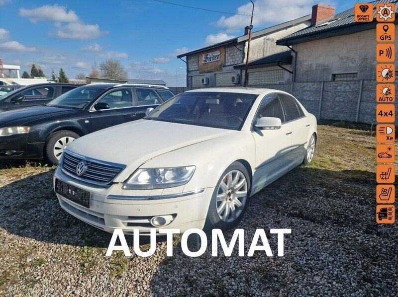 Biały Używany 2005 VW Phaeton Sedan/Limuzyna | 8990 zł - Obraz 1/4