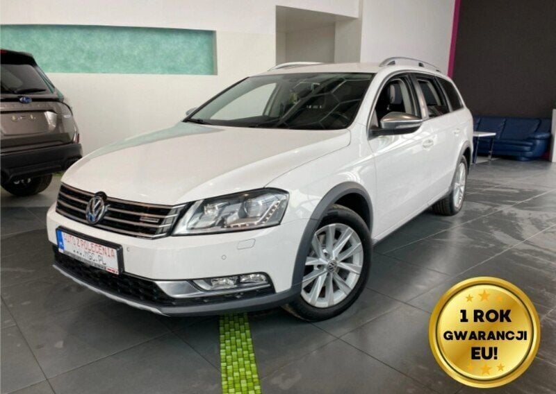 Biały Używany 2015 VW Passat Alltrack Kombi | 48 888 zł (Uczciwa cena) - Obraz 1/4