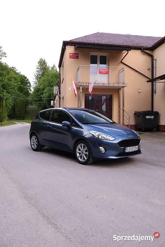 Niebieski Używany 2019 Ford Fiesta Hatchback | 39 900 zł (Drogi) - Obraz 1/4