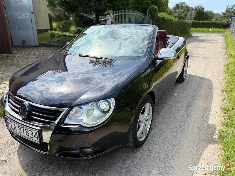 Czarny Używany 2006 VW Eos Kabriolet | 17 900 zł - Obraz 1/4