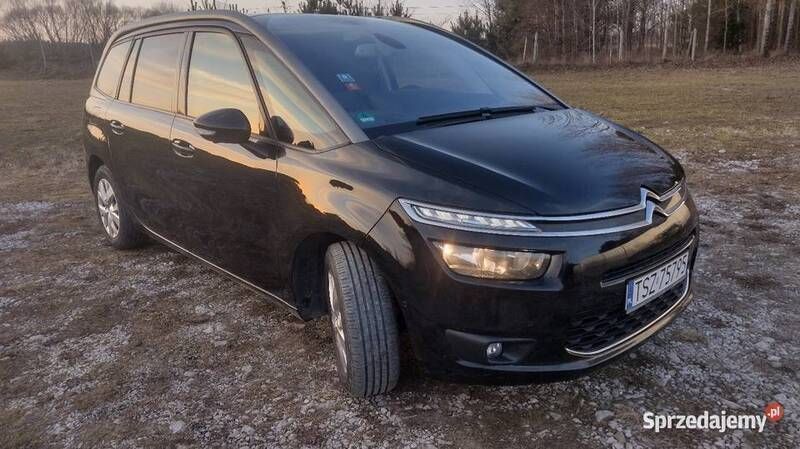 Używany Citroën Grand C4 Picasso 2016 Czarny Minivan