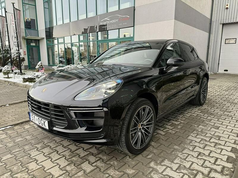 Czarny Używany 2019 Porsche Macan Turbo SUV | 269 500 zł - Obraz 1/4